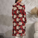 Ziggy Red Floral Dress