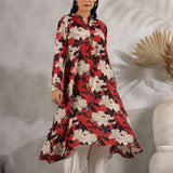 Ziggy Red Floral Dress