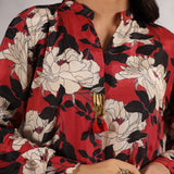 Ziggy Red Floral Dress
