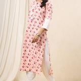 Cherry Blossom Kurta