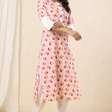 Cherry Blossom Kurta