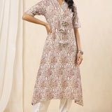 Brown Rodeo Girl Kurta