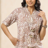 Brown Rodeo Girl Kurta