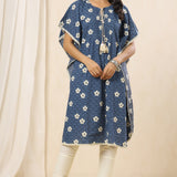 Blue Hydrangea Kurta