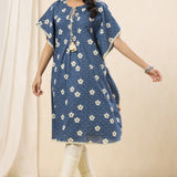 Blue Hydrangea Kurta