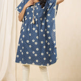 Blue Hydrangea Kurta