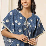 Blue Hydrangea Kurta