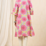 Pink Primrose Kurta