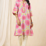 Pink Primrose Kurta