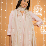 Funda detailing cotton dupatta