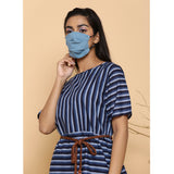 Solid (Plain) Cotton Face Masks (Normal Size)