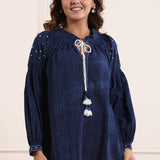 Smoking Dori-tassel Cotton Top