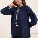 Smoking Dori-tassel Cotton Top