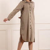 Straight Cotton Dress For Dailywear