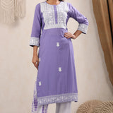 Mariam Cotton Embroidered Kurta Set of 3