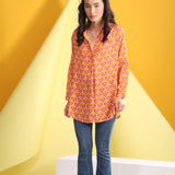 Pop Orange Smart Tunic