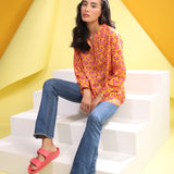 Pop Orange Smart Tunic