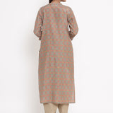 Cotton Silk Straight Kurta