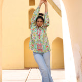 Romeo Mint Green Top