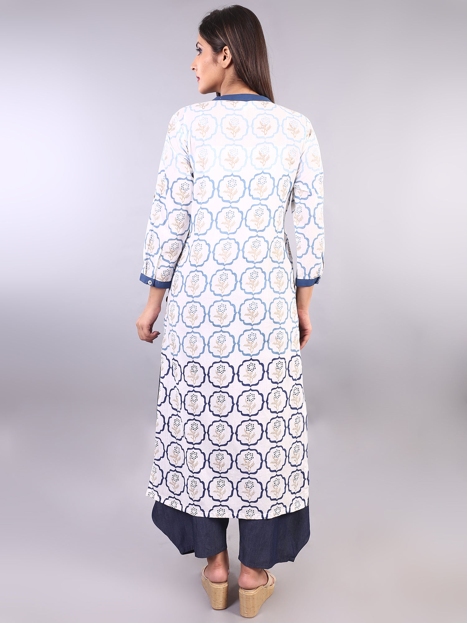 SHADED STRAIGHT KURTA