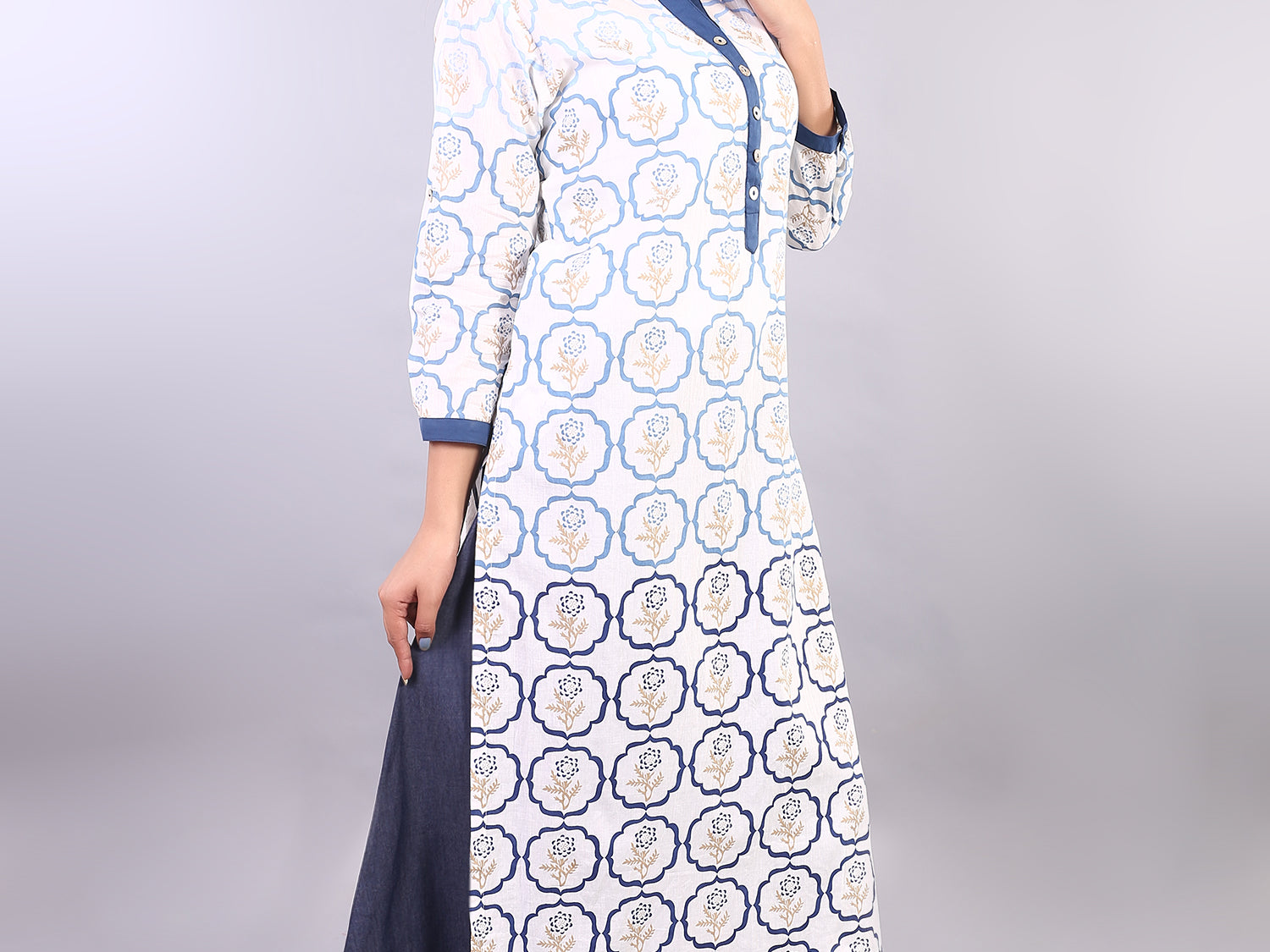 SHADED STRAIGHT KURTA