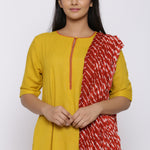 RED LEHARIYA DUPATTA