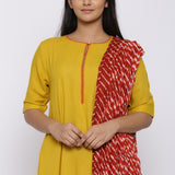 RED LEHARIYA DUPATTA