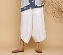 OFF WHITE COTTON JAPANESE PANT