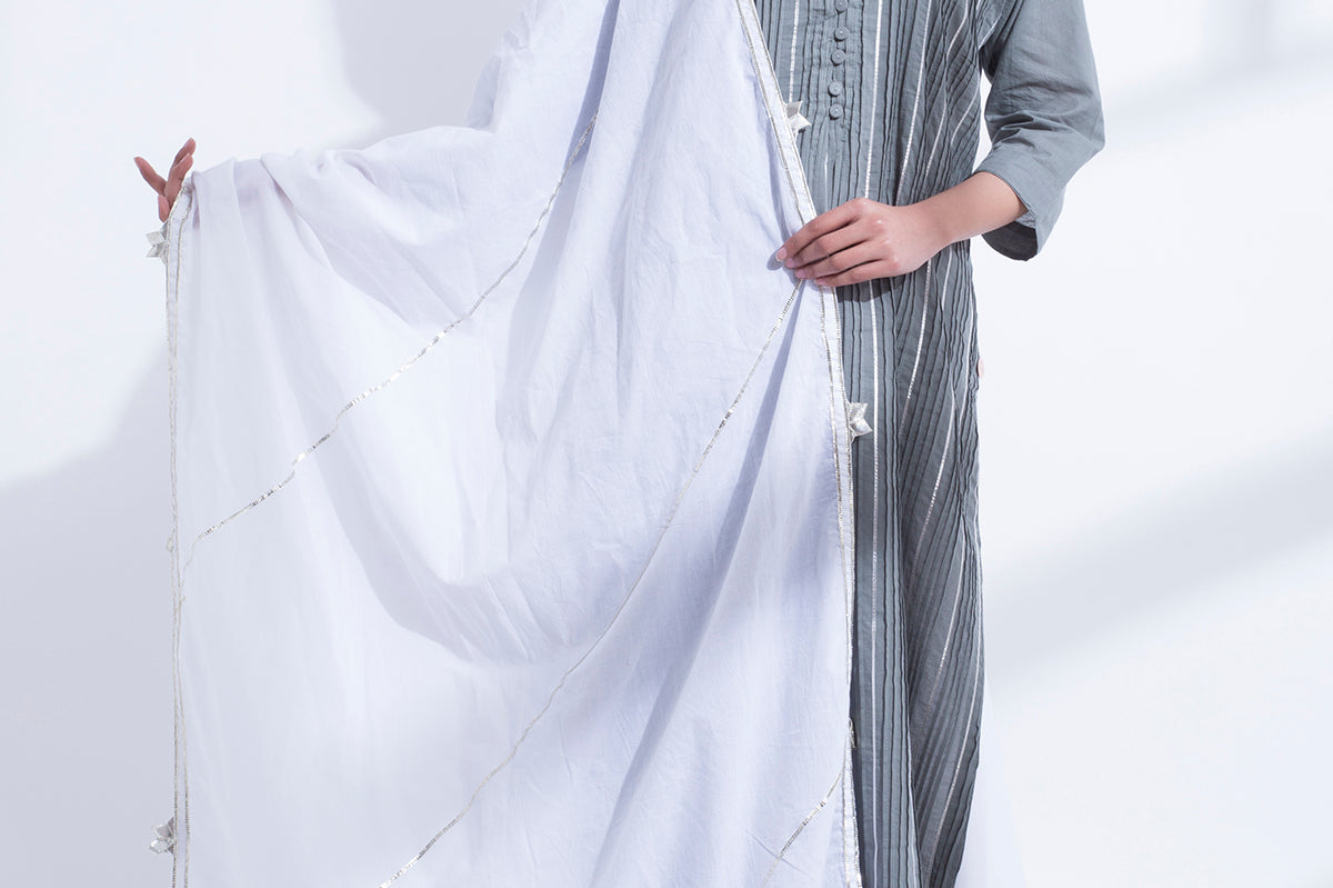 GOTA FLOWER DUPATTA