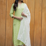 Ivory coloure dupatta