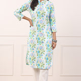 Classy Printed Straight Cotton Kurta