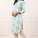 Classy Printed Straight Cotton Kurta