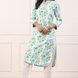 Classy Printed Straight Cotton Kurta