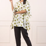 Cotton Pintuck Pant In Black Colour