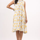Floral Printed Rayon One Piece For Women's Gorgeous