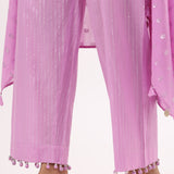 Puspha Shimmery Light Purple Co-Ord Set