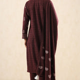 Tartan Woolen Kurta Set of 3