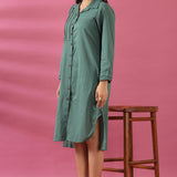 Straight Cotton Dress For Dailywear