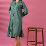 Straight Cotton Dress For Dailywear