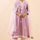 Malika Cotton Embroidered Kurta Set of 3