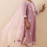 Malika Cotton Embroidered Kurta Set of 3