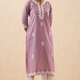 Malika Cotton Embroidered Kurta Set of 3