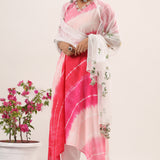 China Pink kurta set of 3