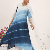 China White Dupatta