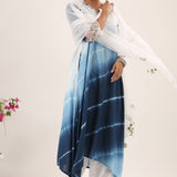 China White Dupatta