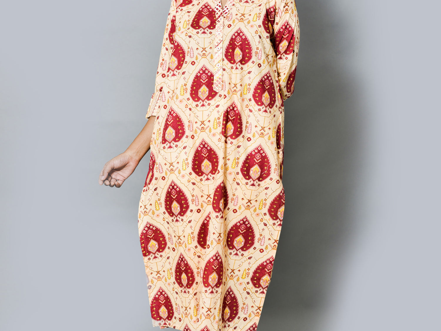 MANDARIN COLLAR KURTA