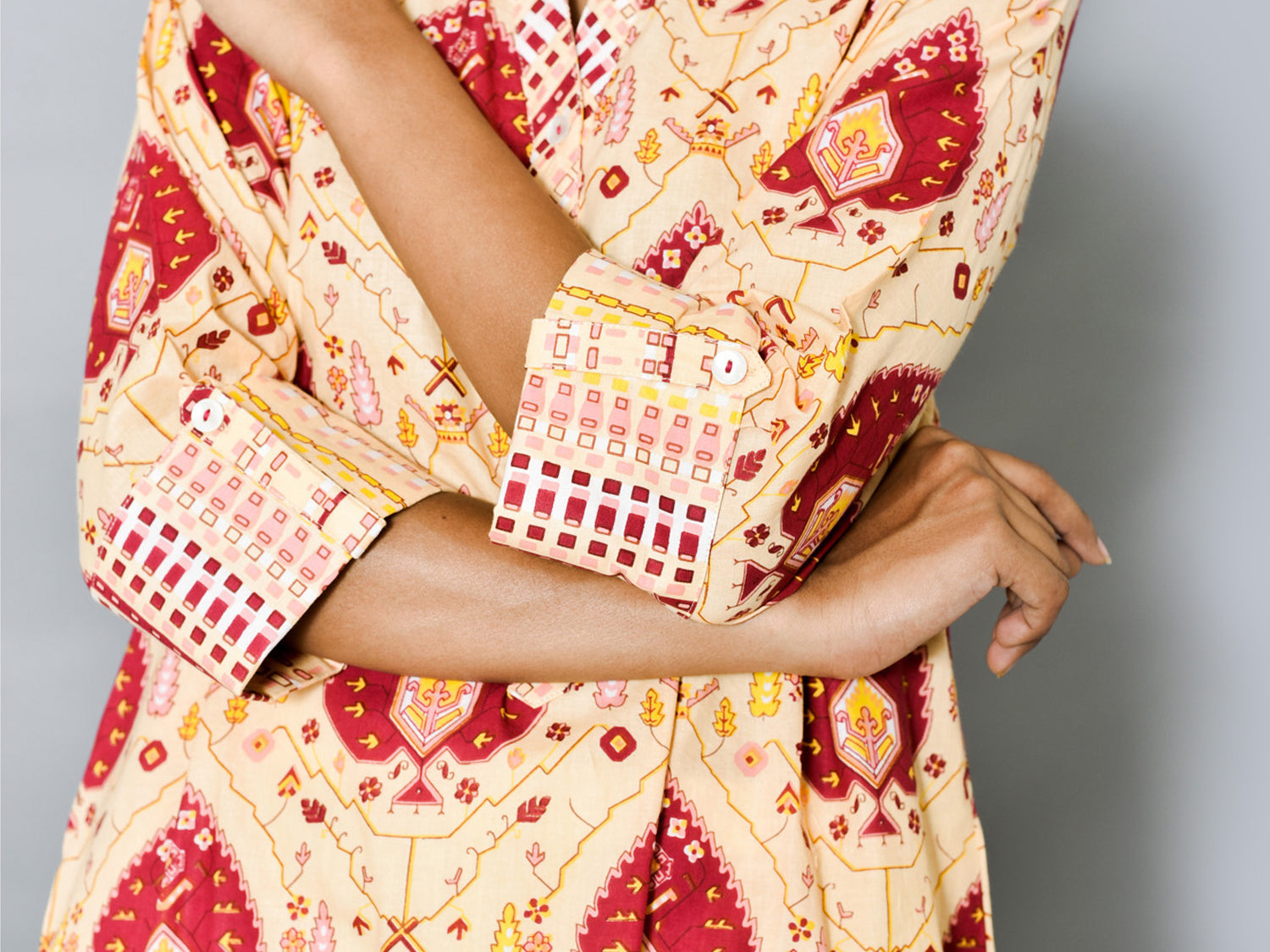 MANDARIN COLLAR KURTA