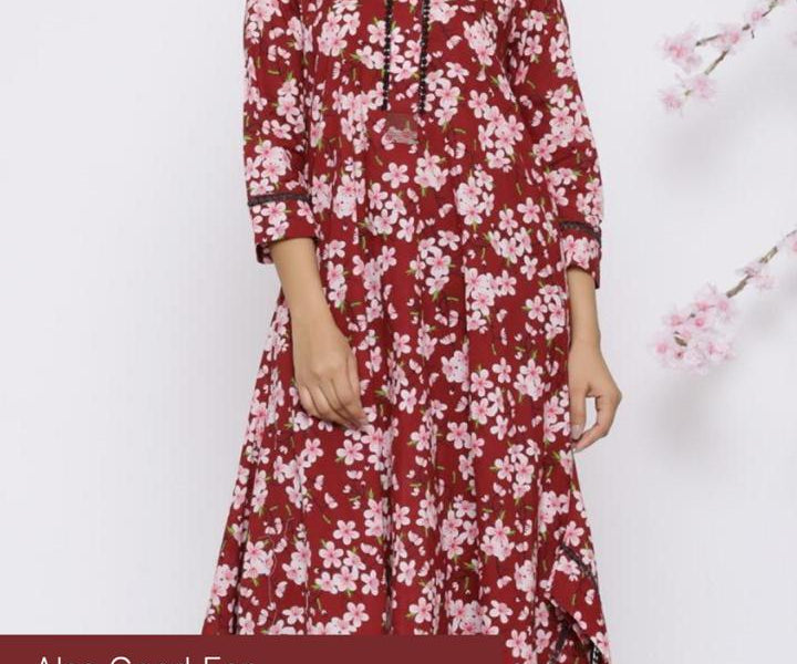 SAKURA ASYMMETRICAL KURTA